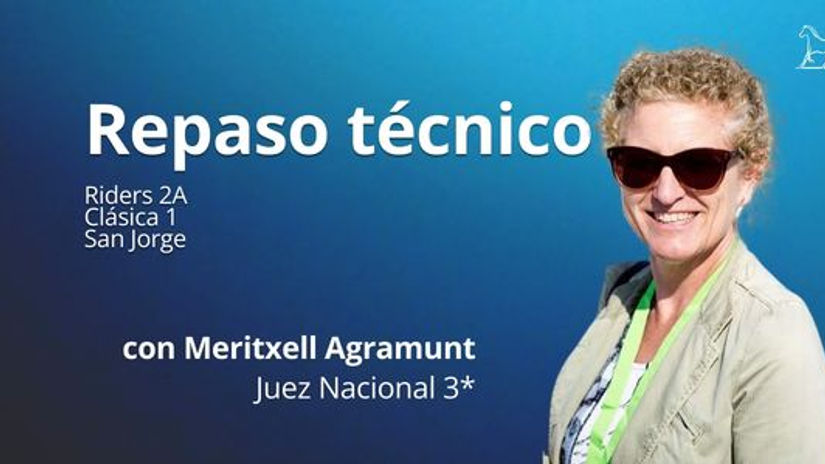 Repaso técnico con Meritxell Agramunt
